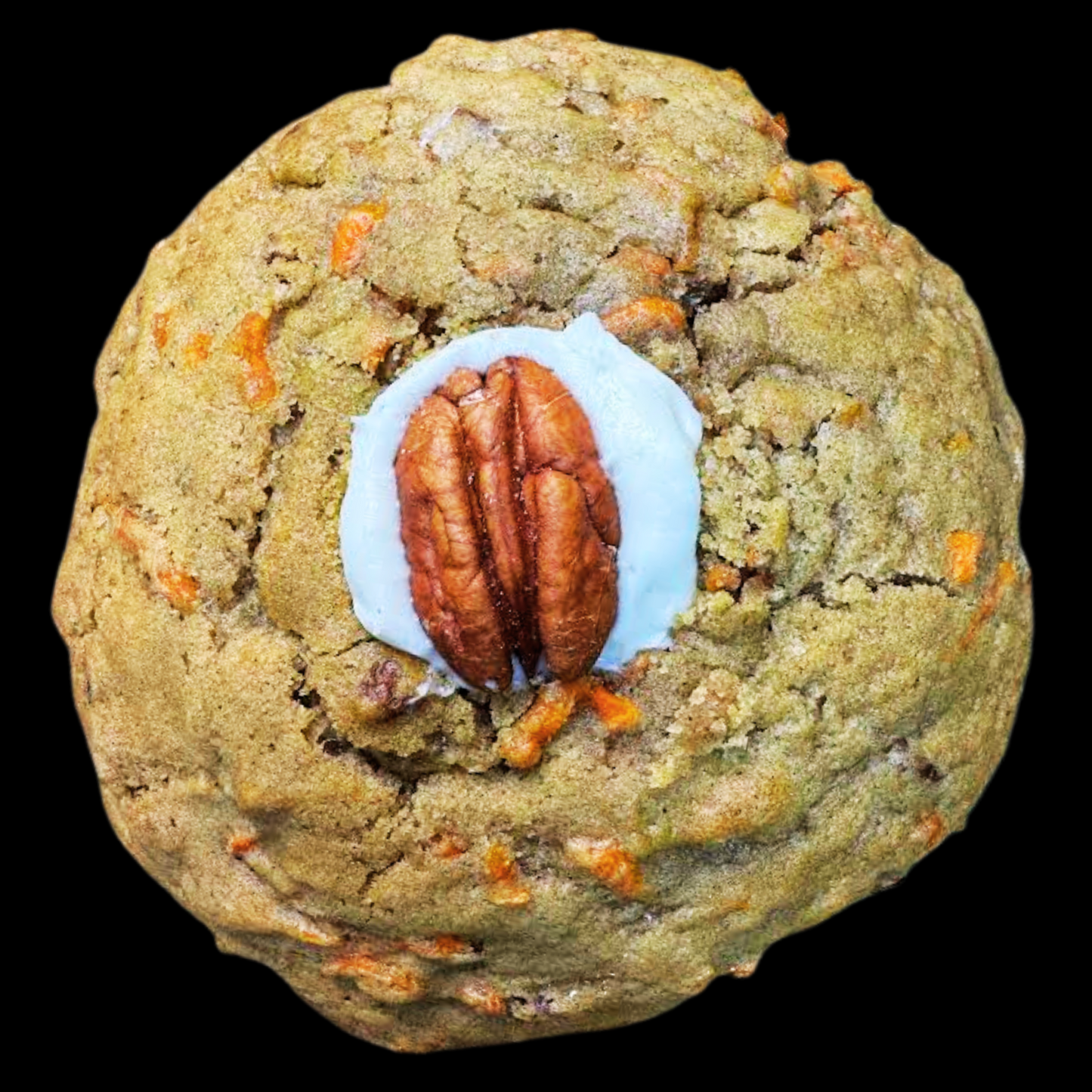 Carrot Cake Bomb– Stuffed with Cream Cheese Frosting!